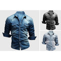 Miami Denim Shirt Relaxed Casual Everyday 4