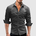 Miami Denim Shirt Relaxed Casual Everyday 6