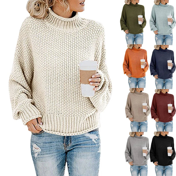 Fenna | Elegant Women's Feminine Knit Turtleneck