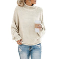 Fenna | Elegant Women's Feminine Knit Turtleneck 1