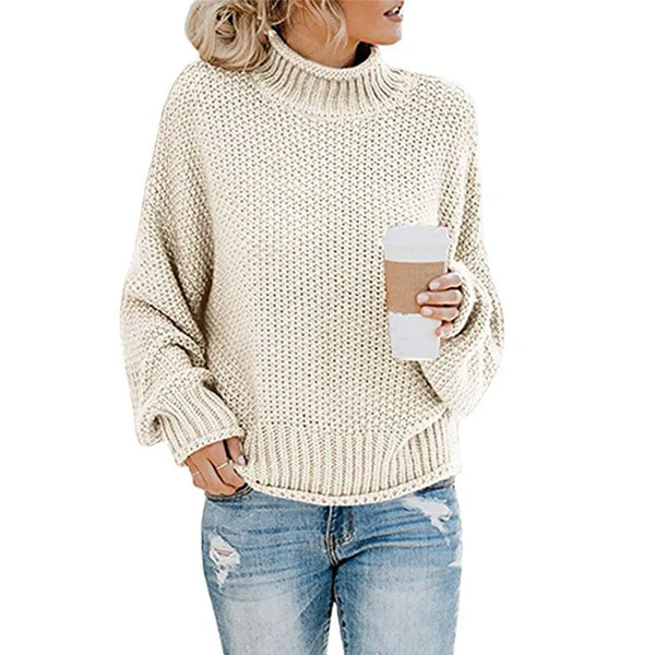 Fenna | Elegant Women's Feminine Knit Turtleneck
