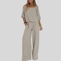 Cotton Linen Two-Piece Set Casual Relaxed Fit 3