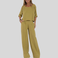 Cotton Linen Two-Piece Set Casual Relaxed Fit 4