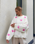 Marlowe | Cute Women's Heart Embroidered Sweater 5