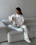Marlowe | Cute Women's Heart Embroidered Sweater 6