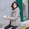 Olivia | Hooded Zip-Up Puffer Coat for Women 4