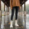 Angelina | Lug Sole Waterproof Rain Boots 1