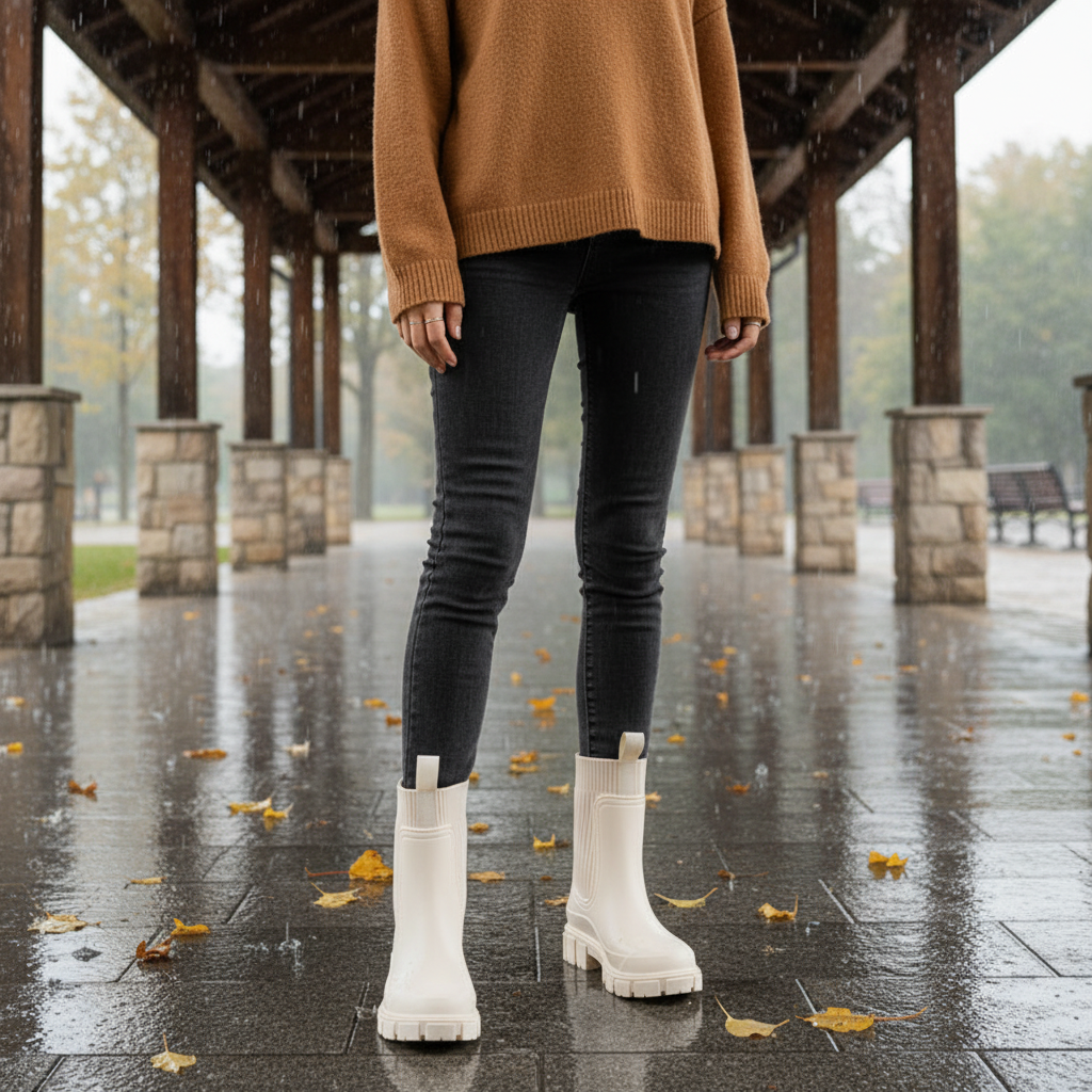 Angelina | Lug Sole Waterproof Rain Boots