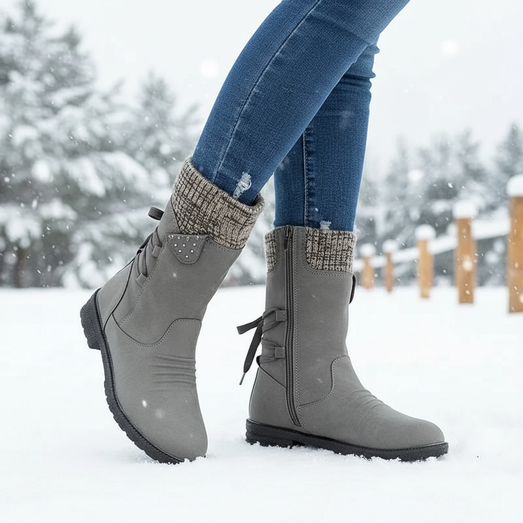 Eva | Fleece Lined Waterproof Winter Boots
