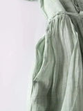 Linen Dress Relaxed Fit Casual Warm Weather 3
