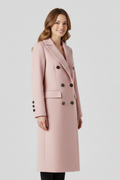 Women Coat with Lapel Collar and Button Closure 4