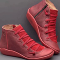 Lace-Up Rounded Toe Ankle Boots for Women 5