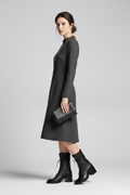 Lace-Up Block Heel Ankle Boots for Women 4