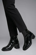 Side Zip Ankle Boots for Women 6