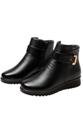 Faux Fur Lined Ankle Boots for Women 5