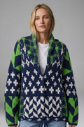 Fiora | Elegant Women's Patterned Knit Cardigan 6