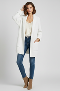 Amara | Elegant Women's Ribbed Knit Open-Front Cardigan 5
