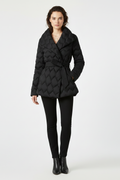 Harper | Elegant Belted Down Coat for Winter 6