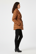 Harper | Elegant Belted Down Coat for Winter 3