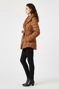 Harper | Elegant Belted Down Coat for Winter 4