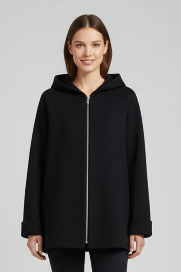 Freya | Hooded Zip-Up Jacket with Side Pockets