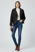 Women’s Jacket with Zip Closure and Textured Outer Surface 6