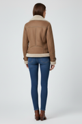 Women’s Jacket with Zip Closure and Textured Outer Surface 4