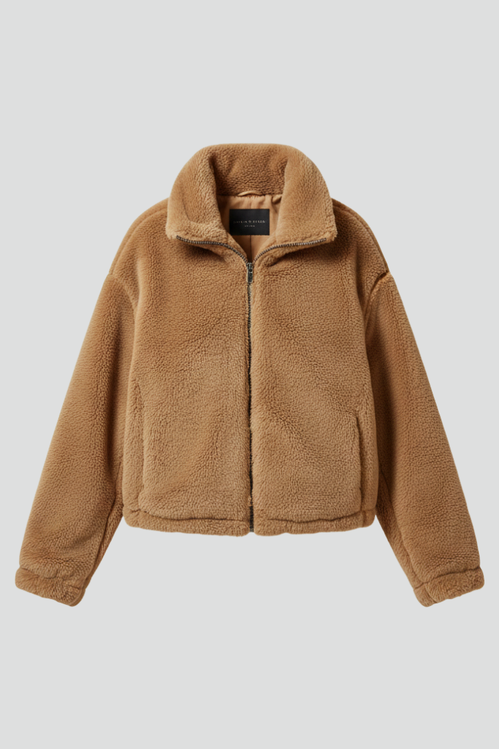 Juno | Zip-Up Jacket with Textured Surface