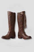 Western Tassel Knee-High Boots for Women 1