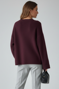 Yara | Elegant Women's Textured Knit Pullover 3