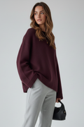 Yara | Elegant Women's Textured Knit Pullover 4
