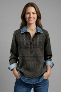 Lorna | Elegant Women's Textured Knit Top 6