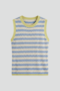 Oona | Chic Women's Striped Round Neck Knit Top 1