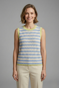 Oona | Chic Women's Striped Round Neck Knit Top 2