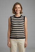 Oona | Chic Women's Striped Round Neck Knit Top 6