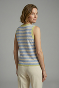 Oona | Chic Women's Striped Round Neck Knit Top 3