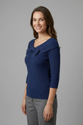 Tamsin | Sweet Women's Bow Detail Knit Top 3