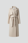Isabelle | Elegant Belted Double-Breasted Coat 1