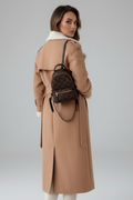Margot | Elegant Lapel Collar Coat with Trim Detail 4