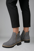 Side Zip Orthopaedic Ankle Boots for Women 4