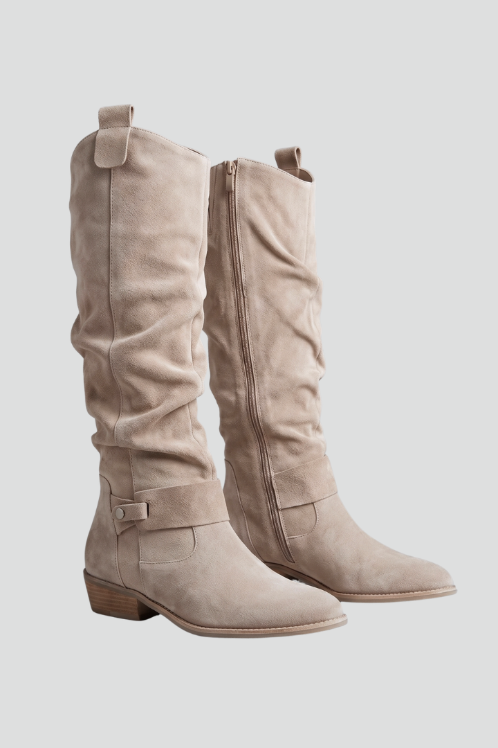 Orthopaedic Side Zip Knee-High Boots for Women