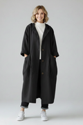 Sienna | Oversized Hooded Trench Coat with Pockets 6