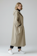 Sienna | Oversized Hooded Trench Coat with Pockets 4