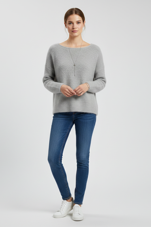 Mabel | Cozy Women's Brushed Knit Sweater