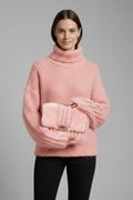 Nieve | Cozy Women's Ribbed Turtleneck Jumper 3