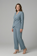Petra | Chic Women's Wrap Top Two-Piece Set 5