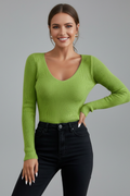 Valentina | Chic Women's V-Neck Knit Jumper 2