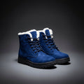 Faux Fur Lined Winter Boots for Women, Lace Up 2