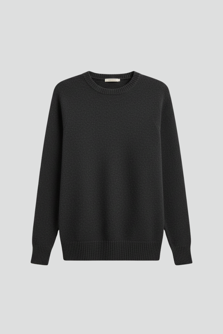 Ursula | Cozy Women's Round Neck Ribbed Sweater