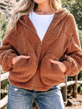 Aileen | Oversized Teddy Zip-Up Jacket for Women 1